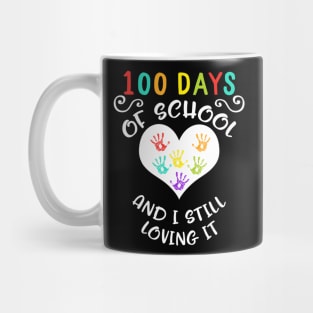 100 Days Of School Virtual Teacher Distance Learning Love Mug